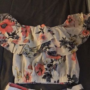 2 piece matching set from fashion nova